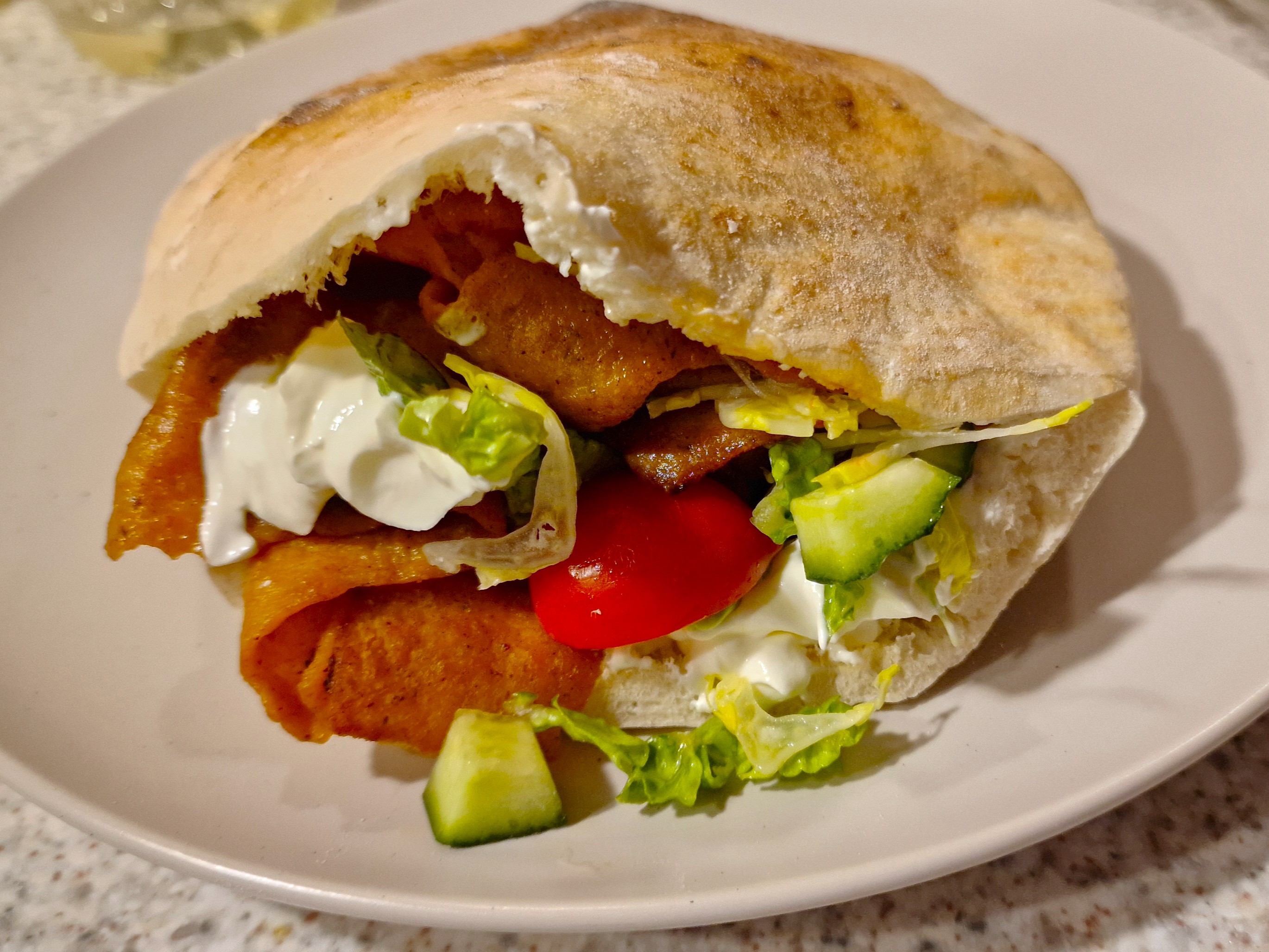 Pita-brød i pizzaovn